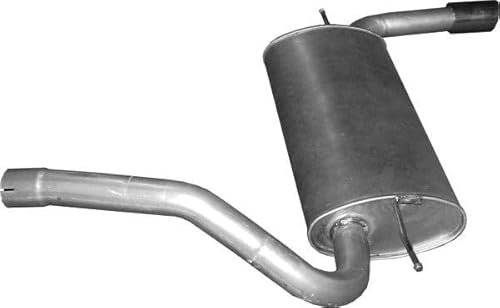 POLMO 08.699 Endschalldämpfer Hinten Kompatibel mit FORD FOCUS III Turnier 1872130