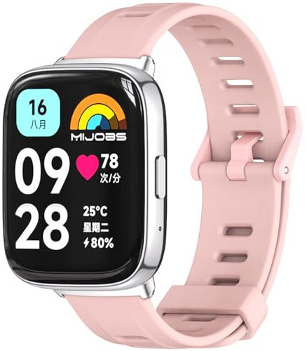 CHULN Pulsera de Silicona Compatible con Xiaomi Redmi Watch 3 Active, Correa Impermeable Transpirable Cómoda Reemplazable
