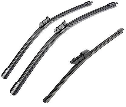 Scheibenwischer 3 STÜCKE Für Polo 6R Fließheck 2009-2017 24 + 16 + 11 vorne Hinten Wischerblätter Windschutzscheibenschneider Zubehör 2017