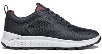 Geox Men's U Spherica 4x4 B ABX Trainers, Navy Bordeaux, 6 UK