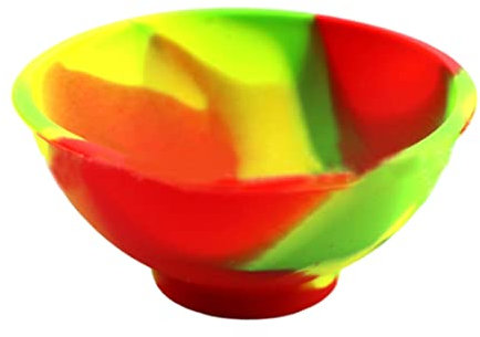 1 mini cuenco de silicona multicolor modelo para pasteles, bandejas para condimentos, aperitivos, 50 ml, colorido
