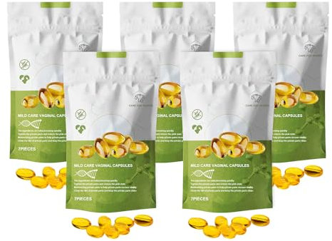 Capsules Vaginales De RéParation, Capsules Vaginales De RéParation Naturelle Pour Femmes Pour La RéParation Raffermissante Du Corps (5PCS)