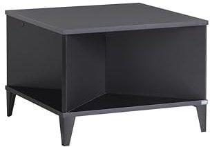 LOOKS by Wolfgang Joop Couchtisch Classic, schwarz matt, 55 x 55 x 40 cm