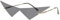 VALICLUD Triangular Sonnenbrille Unisex Leichte Mode Sonnenbrille Für Damen Und Herren Sommer Outdoor Sonnenbrillen Stilvolle Getönte Brille Für Verschiedene Anlässe