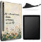 Progettato per Samsung Galaxy Tab S8 Plus 2022 / S7 FE 2021 / S7 Plus 2020 12,4 pollici, retro in gomma TPU opaca con Say Smething Nice, sottile in gomma morbida silicone cover con S Pen Holder