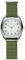 CIVO Reloje Hombres Militares Verde: Analogico Impermeable Elegante Hombre - Deportivo Design Nailon Reloj de para Hombres