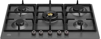 Bertazzoni Professional Series P755CPRONE 75cm Gas Hob - Nero Matte