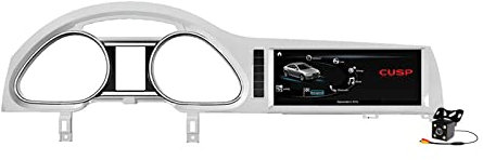 PLKEQS Android 14 Radio estéreo para Coche A-UDI Q7 2006-2015 Navegación GPS 10.25 en Pantalla táctil MP5 Reproductor de Medios Receptor de Video con WiFi 4G DSP Carplay,Lhd,8core 4+64GB