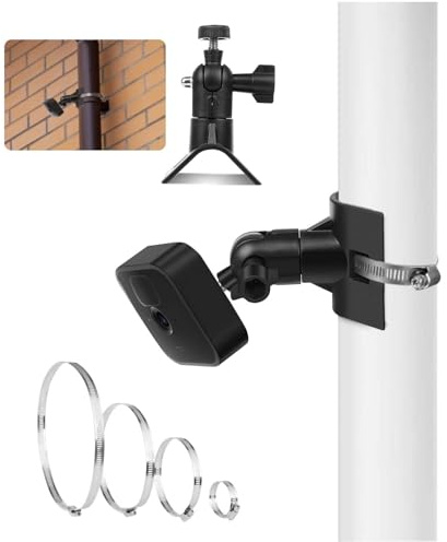 Kamera Halterung für Outdoor Kamera, Flexible Kamera Pole-Masthalterung Verstellbarer Camera Wandhalterung für arlo/wyze/eufycam Outdoor Kameras