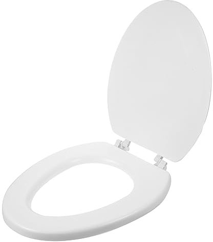 jojofuny Weicher Toilettensitz Aus EVA Schaum Hygienischer Und Bequemer Toilettendeckel Für Das Badezimmer Farbiger Robuster WC Sitz Geeignet Für Standard Toiletten V Form