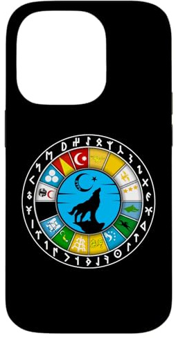 Göktürk,Türkei Flagge,Türkiye bayrak,Turkey. Hülle für iPhone 14 Pro
