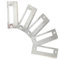 Gadpiparty 5Pcs Door Security Plate Kit Durable Reinforcement and Frame Repair Device for Enhanced Safety Easy Installation for Upvc Doors for Home Security