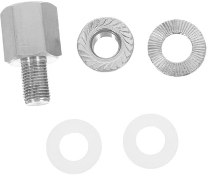 TOYANDONA Adjustable Distance Bike Trailer Coupler Easy Install Adapter for Bicycle Trailer Hitch