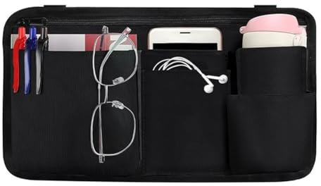 Osmond for Rollator, Walker, Power Wheelchair Compatible-Wheelchair Side Bag with Cup Holder& Armrest Accessories Storage Pouch