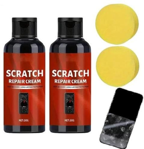 Ssdkpe Phone Screen Scratch Remover Quick Fix Gentle Professional | Phone Screen Scratch Repair Kit for Restoration Maintenance Care Watch Cellphone Eyeglasses Laptop Touchscreen