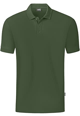 JAKO Organic Polo Shirt Gruen, M Herren