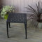 Lazy Susan 2 x Stella Gartenliege mit Willow 45cm quadratischen Beistelltisch, Sandguss-Aluminium, wartungsfrei, wetterfest, pflegeleicht, Antik-Bronze