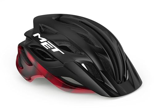 MTB Helme MET Helmets Veleno MIPS - Black/Red - L / 58-62cm