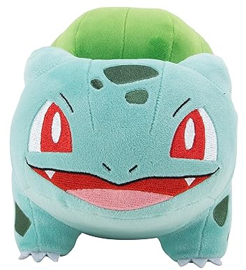 Pokémon Official & Premium Quality 8-inch Bulbasaur Adorable, Ultra-Soft, Plush Toy, Perfect for Playing & Displaying-Gotta Catch ‘Em All