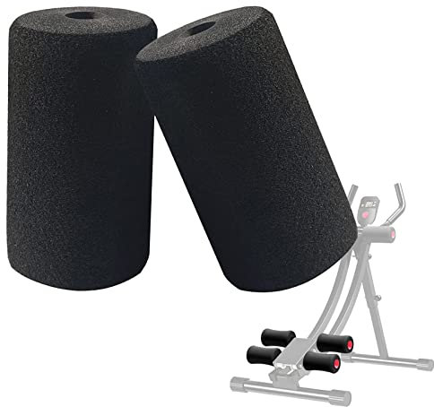 ZYNCUE 2 Stück Schaumstoff für hantelbank, 160mm 135mm Ersatz-Fitness-Schaumstoff-Beinrollen-Set Ersatzrollen für Fitnessgeräte, Schwamm Gummi Schaumstoffrollen-2PCS 135MM