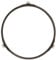 Microwave Glass Turntable Plate Roller Support Rotating Ring, Wheels Height: 0.47 / 12mm, Outer Diamater 7 / 178mm - 2 Pack