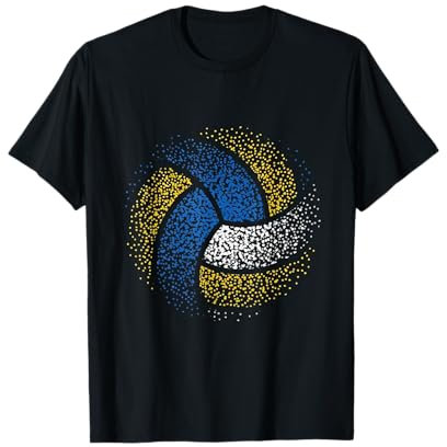 Volleyball-T-Shirt für Herren, Volleyball-T-Shirt für Kinder und Jungen T-Shirt