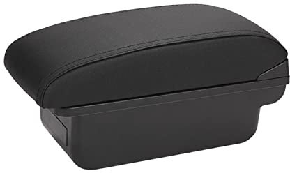 Tsgmnol Auto-Armlehnenbox Ablagefach Für VW Für Polo Mk5 6R Für Vento 2012-2018 Dual-Layer-Multifunktions-Handlaufkoffer Auto Armlehnen Mittelarmlehne (Color : C)