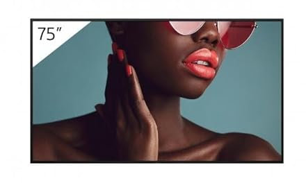 Sony FW-75BZ40L affichage de messages Panneau plat de signalisation numérique 190,5 cm (75) LCD Wifi 700 cd/m² 4K Ult