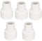 TOP-VIGOR Hub Lot de 5 raccords réducteurs en PVC 32 mm x 20 mm Blanc