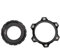 Fahrradnaben-Centerlock-Adapter, Centerlock-Adapter aus Aluminiumlegierung, 6-Loch-Scheibenbremsrotor für Mountainbikes