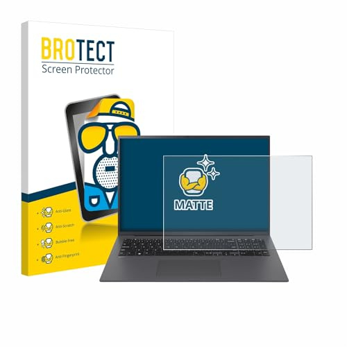 BROTECT Schutzfolie für LG gram 17 2024 | Entspiegelnder Displayschutz Made in Germany Matte Displayschutz-Folie Anti-Reflex Anti-Fingerprint Einfache Montage
