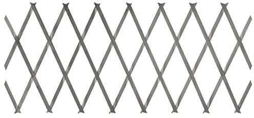 Kavolet 5 STK. Rankzäune Rankhilfe Spalier Holzgitter Rankgitter Scherengitter Pflanzengitter Gartenzaun Blumengitter Massivholz Tanne 180x30 cm