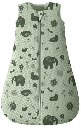 Looxii Schlafsack Baby Winter Baumwolle 2.5 TOG Warm Winterschlafsack Weich Babyschlafsack Neugeborene im 12-18 Monaten Perfekte für Herbst Winter