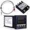 Digital Temperaturregler REX-C100, Temperaturregler Kit mit SSR-40 DA Relais und K-Typ Thermoelement, Thermostat für Elektrische Energie Chemische Industrie Fäkalientanks (0 ℃ ~ 400 ℃)