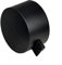 HOHOVYVY Lock Cover Without Key Door Knob Lock Out Device Stainless Steel Black