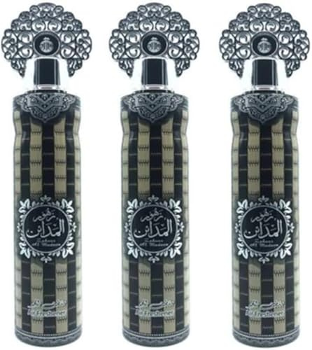 Zahoor Al Madaen Air Freshener, 300ml, Pack of 3 Made in UAE