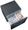 SMETA Frigo à Tiroir 45L,12V/220V Frigo Camping Car, avec LED et Contrôle Mécanique, Silencieux (<40dB) pour Camping/Bureau/Maison, 0 °C à 15 °C, Noir