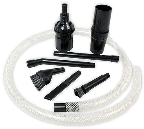 KGA SUPPLIES Mini Attachment Tool Kit Compatible with Numatic Henry Vacuum Cleaner – Adaptor, Flexible Hose, Precision Nozzles & Cleaning Brushes