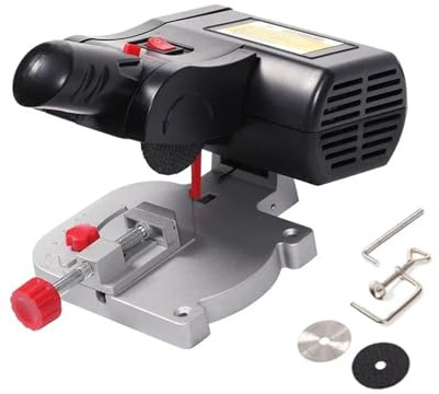 Sega da Banco, Mini sega da tavolo multifunzione, sega da banco, lama HSS for tagliare legno e metallo