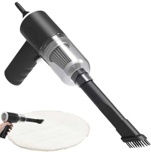 Générique Aspirateur à Main sans Fil, aspirateur de Voiture | Aspirateur à Main - Dépoussiéreur d'aspirateur Rechargeable, Mini aspirateur de Voiture avec Filtration à Haute efficacité