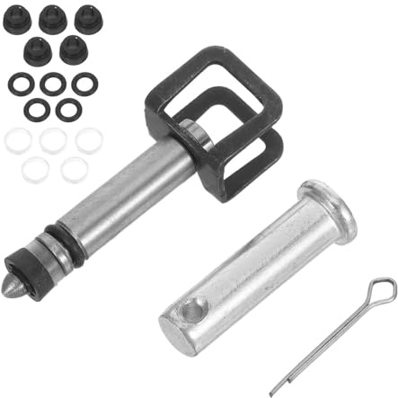 TOVINANNA 2 Sets Hydraulic Floor Jack Oil Pump Core Replacement Kit with Steel Seal and Silicone Plunger for 2-ton and 2.5-ton Trolley Jacks Suitable for Workshops and Heavyduty Work