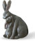 Loberon Deko Hasen Maman et moi | Deko Figur Ostern | Tierfigur Aus Polyresin | Handbemalt Mit Liebevollen Details | 19 cm, braun
