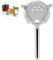 Colino da Cocktail, Colino da Bar in Acciaio Inox, 4 Punte, Sicuro in Lavastoviglie, Hawthorne Strainer, Colino Adatto a Tutti i Bicchieri e Gli Shaker, (Argento)