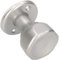 KOTARBAU® Türknauf Drehbar 5 Farbe Türbeschlag Türkugel Türgriff Stahl Lackiert Kugelknauf Türknopf Drehknauf Tür Tor Griff 1 St. Robust Top (Silber)