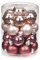 Glaskugeln/Christbaumkugel/Ø 30 mm / 20 Stück/Avenue of Romance Mix