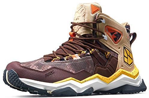 RAX Wild Wolf II Mid Wanderstiefel für Herren, wasserdicht, leicht, Khaki, 42 EU