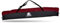 Rawstyle Skitasche Erwachsene Skisack für Ski Skistöcke 160cm oder 180cm wasserdicht Ski Bag Ski Cover Wintersport Skiaufbewahrung Modell 2 (schwarz-Bordeaux (180cm))