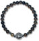 Majas Perlen Rauchquarz Armband Perlen echt 6mm Lebensbaum Edelstahl Silber oder Gold - Handmade Perlenarmband Kraft Lebensfreude positive Gedanken - Spiritueller Schmuck Damen Herren Kinder