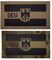 DEU Deutsche Flagge IR Infrarot Reflektierende Dekorative Applikationen Patches Taktische Militär Moral Abzeichen