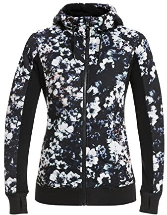 Roxy Frost - Zip Up Fleece for Women - Fleece mit Reißverschluss - Frauen - XS - Schwarz.